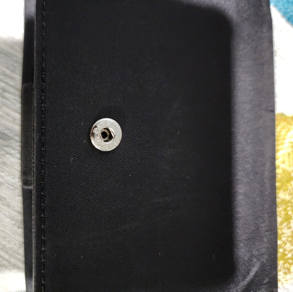 Authentic nylon Prada wallet
